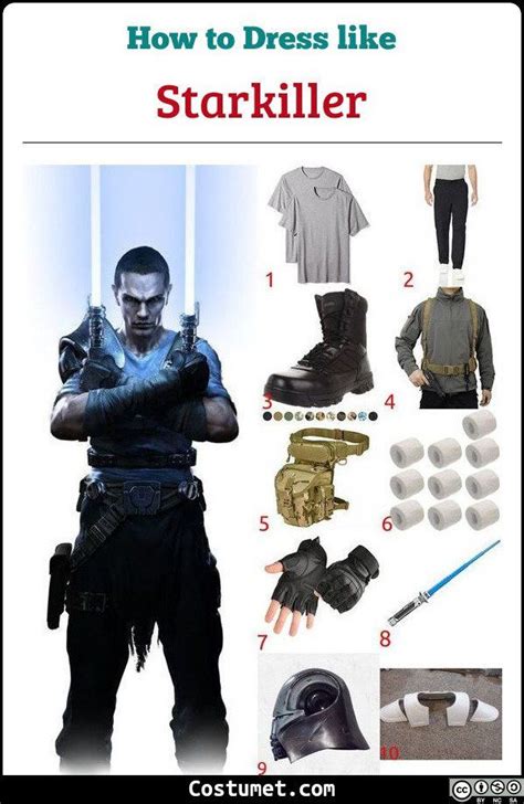 starkiller outfit|Starkiller Costume for Halloween